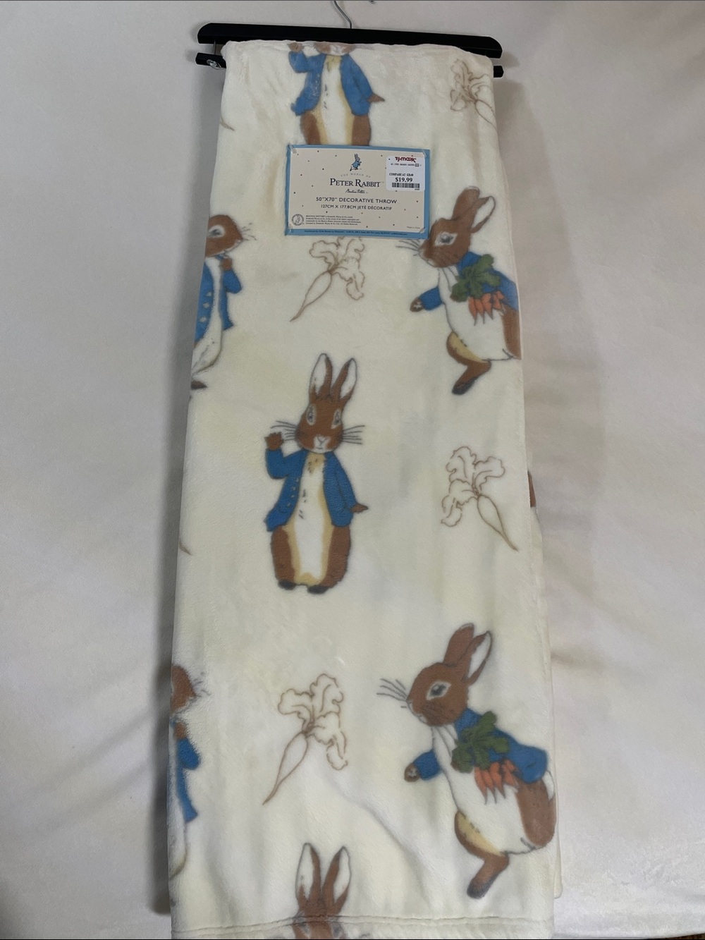 Peter Rabbit Kids Throw Blanket
